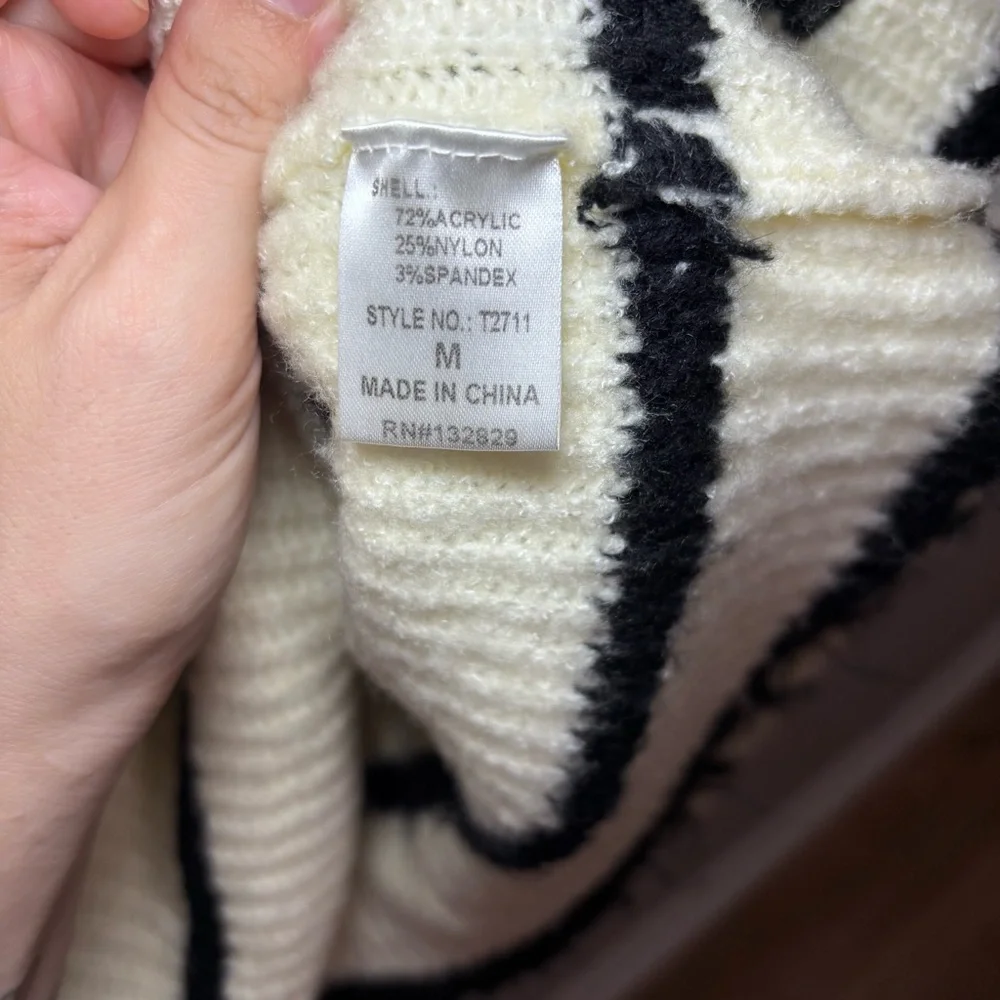 Miou Muse Striped Sweater | Size M - Picture 5 of 9